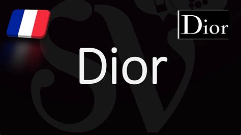 dior apor|is Dior a word.